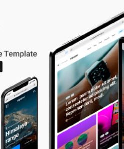 UIpaper – The Multi-Purpose Template with Dark Mode