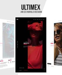 Ultimex - One Page Portfolio Template