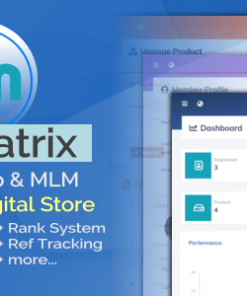 UniMatrix - Membership and MLM Script with SaaS Digital Store