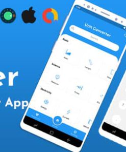 Unit Converter - Flutter Full Application with admob ready to publish