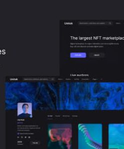 Unitok – NFT Marketplace HTML Template