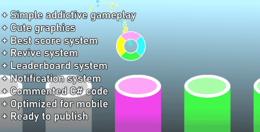 Unity Game Template - Ball Duet