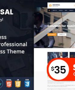 Universal - Business Consulting and Professional Services WordPress Theme