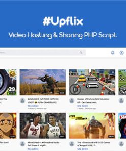 Upflix - Video Hosting & Sharing PHP Script