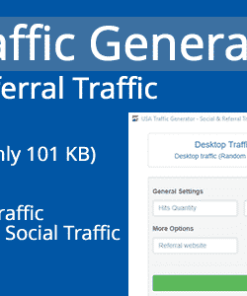 USA Traffic Generator - Social & Referral Traffic