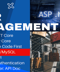 User Management, ASP.NET Core 5.0, IdentityCore, Entity Framework(EF) Code First, AdminLTE 3.0.5