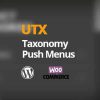 UTX Taxonomy Push Menus for WordPress