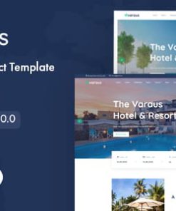 Varaus - Hotel Booking React Template