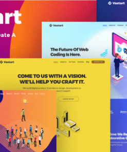 Vastart - Digital Company & Startup WordPress Theme