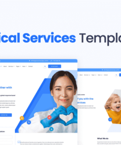 Vaxi – Covid-19 Vaccination & Health Services Elementor Template Kit