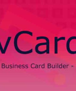 vCard - Digital Business Card Builder SaaS