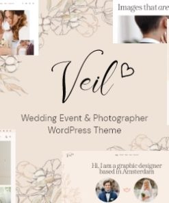 Veil - Wedding Event & Photographer WordPress Theme