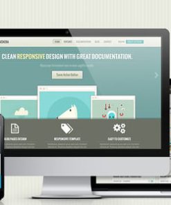 Venera - Responsive HTML Template - Retro colors