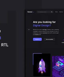 Venor - Multipurpose Website CMS & Creative Agency Management System