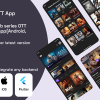 ViBit : play uncut web series OTT Platform flutter 3.0 app(Android, iOS) UI template