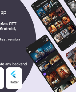 ViBit : play uncut web series OTT Platform flutter 3.0 app(Android, iOS) UI template