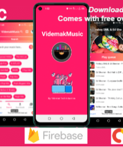 Videmak Music- Automatic Music Downloading and streaming Android application