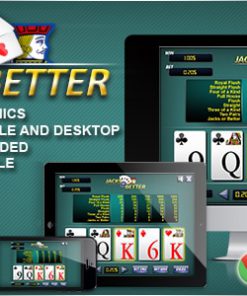 Video Poker Jacks or Better - HTML5 Casino Game