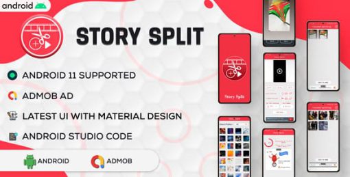 Video Splitter for WhatsApp Status  | Video Status Splitter | Video Cutter | Android App |Admob|V3.0