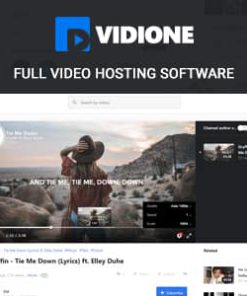 Vidione - online media platform software + monetization