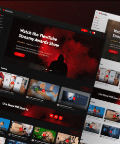 ViewTube - Video Streaming HTML5 Template