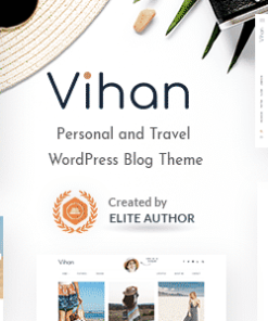 Vihan | Personal & Travel WordPress Blog Theme