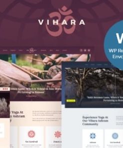 Vihara | Ashram Oriental Buddhist Temple WordPress Theme + RTL