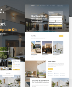 Villague - Private Villa & Resort elementor Template Kit