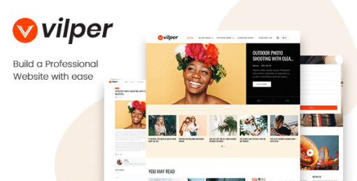 Vilper - Blog and Magazine HubSpot Theme