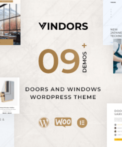 Vindors - Windows & Doors Company WordPress Theme