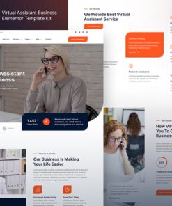 Virtable – Virtual Assistant Business Elementor Template Kit