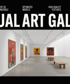 Virtual Art Gallery - White Hot