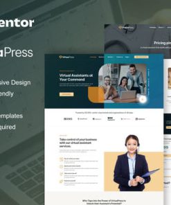 VirtuaPress - Virtual Assistant Service Elementor Template Kit