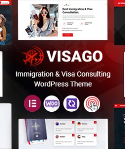 Visago - Immigration and Visa Consulting WordPress Theme