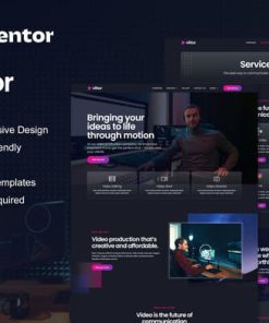 Vittor - Video Production Service Elementor Pro Template Kit