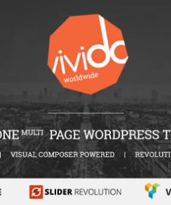 Vivido - One Page WordPress Theme