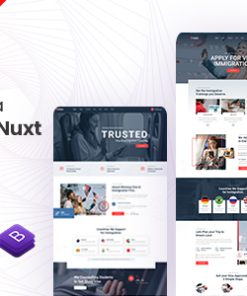 Vizox - Visa & Immigrations Vue Nuxt Template