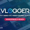 Vlogger: Professional Video & Tutorials WordPress Theme