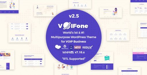 Voifone | Multipurpose VOIP WordPress Theme