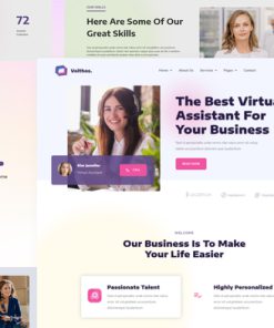 Voithos | Personal Virtual Assistant Elementor Template Kit