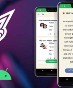 Vox - Clubhouse Clone and Audio Chat Application