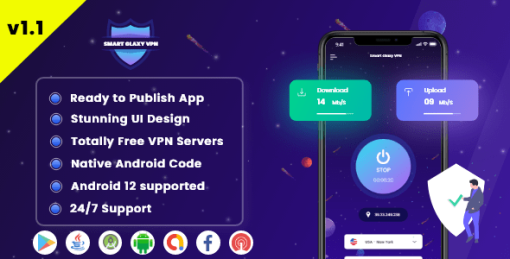 VPN App - Samart Glaxy VPN