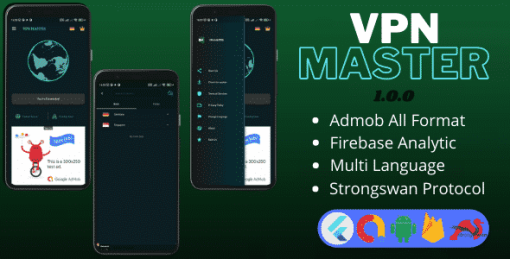 VPN MASTER - Simple VPN Proxy using Strongswan Ikev2
