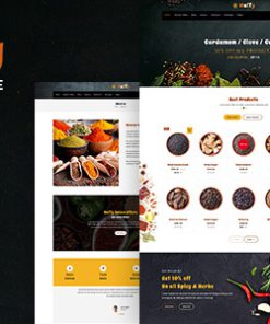 Waffy | Spices, Dry Fruits and Nuts Organic shop Shopify Theme