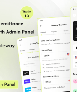 Waiz - Digital Wallet and Remittance App and Website with Admin Panel