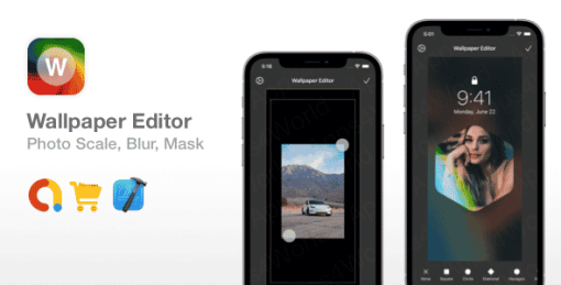 Wallpaper Editor - Perfect size wallpaper for your Lock Screen & Home Screen