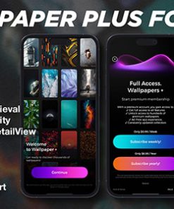 Wallpaper Pro App for iOS - Swift5, Full Source Code, In-App Purchase, Control With Your Own Server