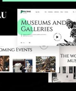 Wandau | Art & History Museum HTML Template