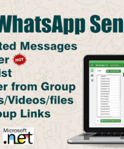 WaSender - Bulk WhatsApp sender / Group Sender / WahtsApp Bot