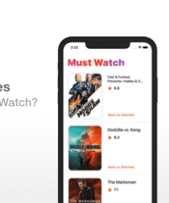 Watched Movies - SwiftUI iOS app template